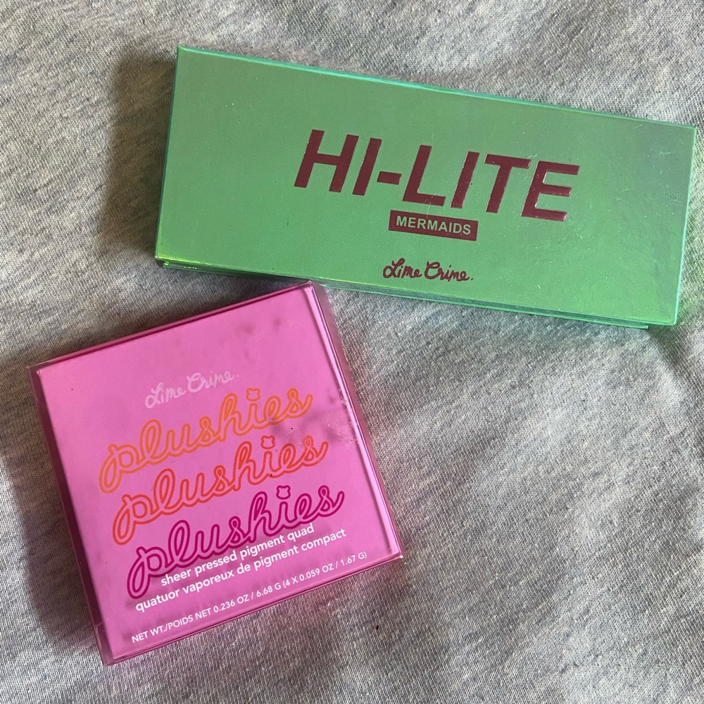 Lime Crime Eyeshadow + Highlighter set